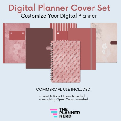 Digital Planner Cover Set