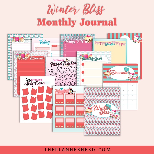 Winter Bliss Journal