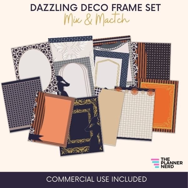 Dazzling Deco Frames