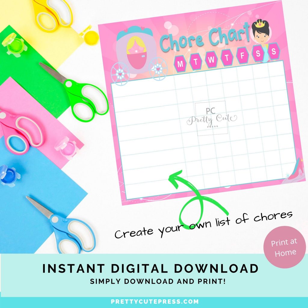 Quick and Easy Chore Chart for Kids