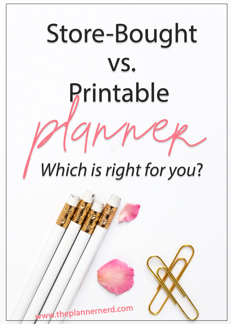 Should you purchase a planner?